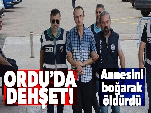 Annesini öldürdü, 'Pişmanım' dedi