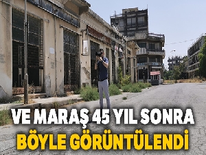 Kapalı Maraş, 45 yıl sonra basın mensuplarının ziyaretine açıldı