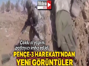 Pençe-3 Harekatı'nda çoklu el yapımı patlayıcı imha edildi