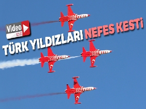 Türk Yıldızları, Aksaray semalarında nefesleri kesti