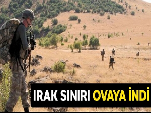 Irak sınırı ovaya indi