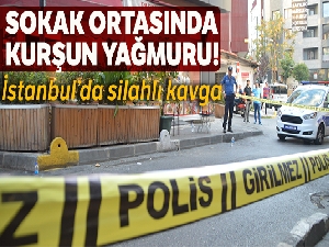 Şişli'de silahlı kavga: 1 yaralı