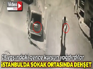 Fatih'te 18 yaşındaki gence silahlı saldırı