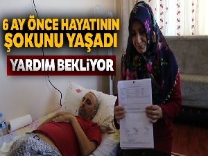 Kanser hastası adam yardım bekliyor