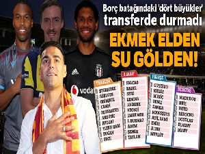 Borç batağındaki 'dört büyükler' transferde durmadı