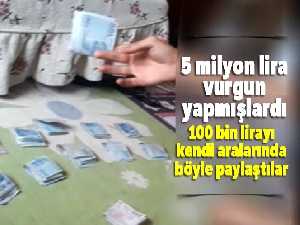 Gençlere hesap açtırıp 5 milyon liralık vurgun yapan çete çökertildi