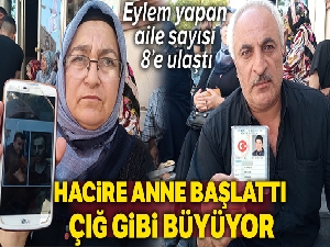 Hacire anne başlattı, akın akın geliyorlar