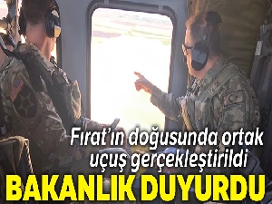 MSB: '2 Türk ve 2 ABD helikopteri, üçüncü ortak uçuşunu gerçekleştirdi'