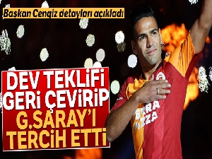 Falcao'nun reddettiği teklifi Başkan Mustafa Cengiz açıkladı