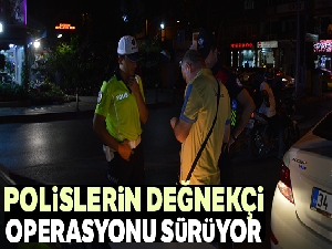 İstanbul'da polislerin değnekçi operasyonu
