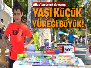 Oyuncaklarını ihtiyaç sahipleri için satıyor