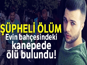 Evin bahçesindeki kanepede ölü bulundu