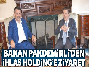 Bakan Pakdemirli'den, İhlas Holding'e ziyaret