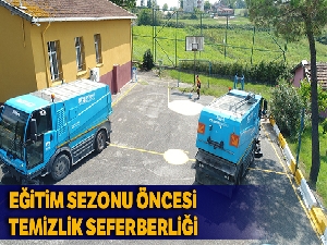 İstanbul'da okullarda temizlik seferberliği