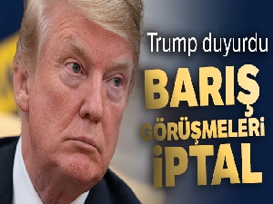 Trump, Taliban ile barış görüşmelerini iptal etti