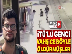İTÜ mezunu gencin bıçaklandığı ve zanlıların kaçış anları ortaya çıktı