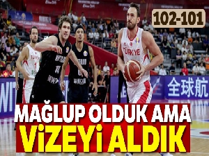 12 Dev Adam, Yeni Zelanda'ya 102-101 kaybetti