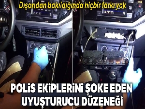 Sarıyer'de polis ekiplerini şoke eden uyuşturucu düzeneği