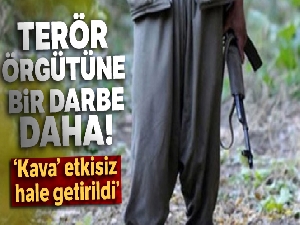 Terör örgütüne bir darbe daha: 'Kava' etkisiz hale getirildi