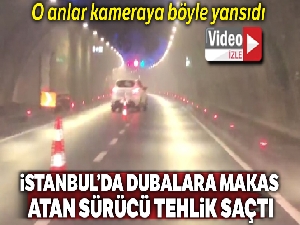 Avrasya Tüneli'nde dubalara makas attı