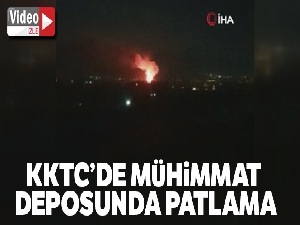 Çatalköy'de askeri bölge içindeki mühimmat deposunda patlama