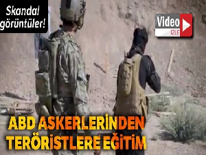ABD askerlerinden PKK/YPG teröristlerine eğitim