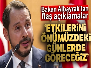 Bakan Albayrak: 'Merkez Bankası'nın faiz kararının etkilerini önümüzdeki günlerde göreceğiz'
