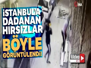İstanbul'un farklı ilçelerinde hırsızlık yapan suç makineleri kamerada