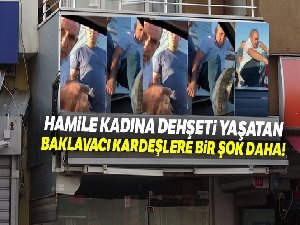 Hamile kadına dehşeti yaşatan magandaların baklavacı dükkanları kapanmaya başladı