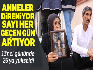 Anneler direniyor, sayı her geçen gün artıyor