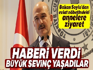 Bakan Soylu'dan Diyarbakırlı annelere ziyaret