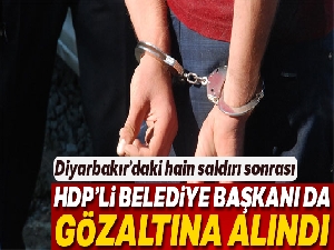 Hain saldırının ardından HDP'li Kulp Belediye Başkanı da gözaltına alındı