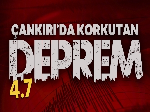 Çankırı'da DEPREM! Ankara'da deprem mi oldu? Çankırı'da deprem mi oldu?