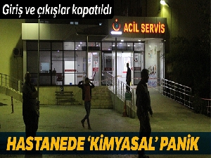 Kocaeli'de acil serviste kimyasal madde paniği