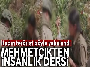 Mehmetçikten insanlık dersi