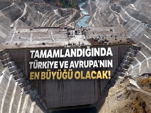 Tamamlandığında Türkiye ve Avrupa'nın en büyüğü olacak
