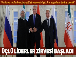 Türkiye-Rusya-İran Üçlü Liderler Zirvesi