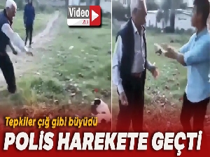 Sosyal medyada tepkiler çığ gibi büyüyünce polis harekete geçti