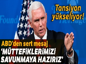 ABD Başkan yardımcısı Pence'den İran'a Suudi Arabistan mesajı