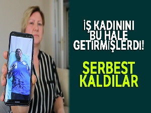 İş kadınına yanıcı madde döken zanlılar serbest
