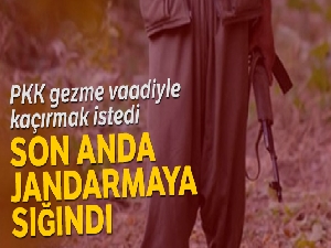 PKK gezme vaadiyle kaçırmak istedi! Son anda kurtuldu...