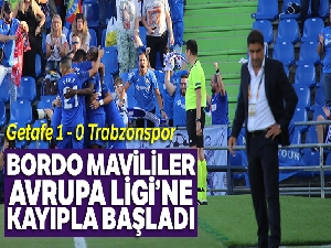 ÖZET İZLE: Getafe 1-0 Trabzonspor Maç Özeti ve Golleri İzle | Getafe TS Kaç Kaç Bitti?