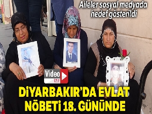 Çocukları kaçırılan ailelerin evlat nöbeti 18. gününde