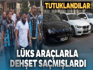 İstanbul'daki düğün konvoyunda terör estiren 6 maganda tutuklandı