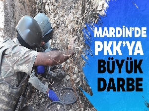 Kıran -2 Operasyonu kapsamında Mardin'de, PKK'ya büyük darbe