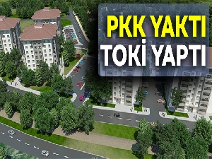 Terör mağdurları yeni evlerine kavuştu