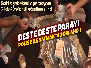 Bahis şebekesi liderinin aylık geliri dudak uçuklattı