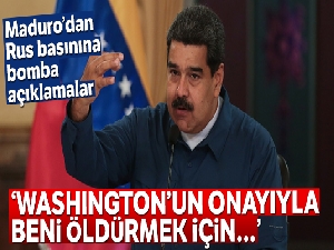 Maduro'dan Kolombiya'ya suçlama