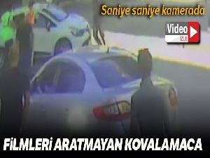 Amerikan filmlerini aratmayan uyuşturucu kovalamacası kamerada