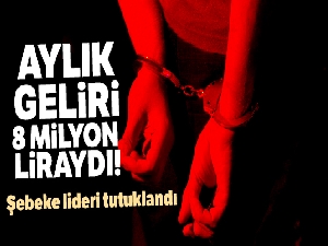 Aylık geliri 8 milyon lira olan bahis şebekesinin lideri tutuklandı